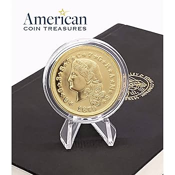 American Coin Treasures 1879 P Stella Flowing Hair Gold